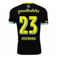 PSV Eindhoven Joey Veerman #23 Vieraspaita 2024-25 Lyhythihainen